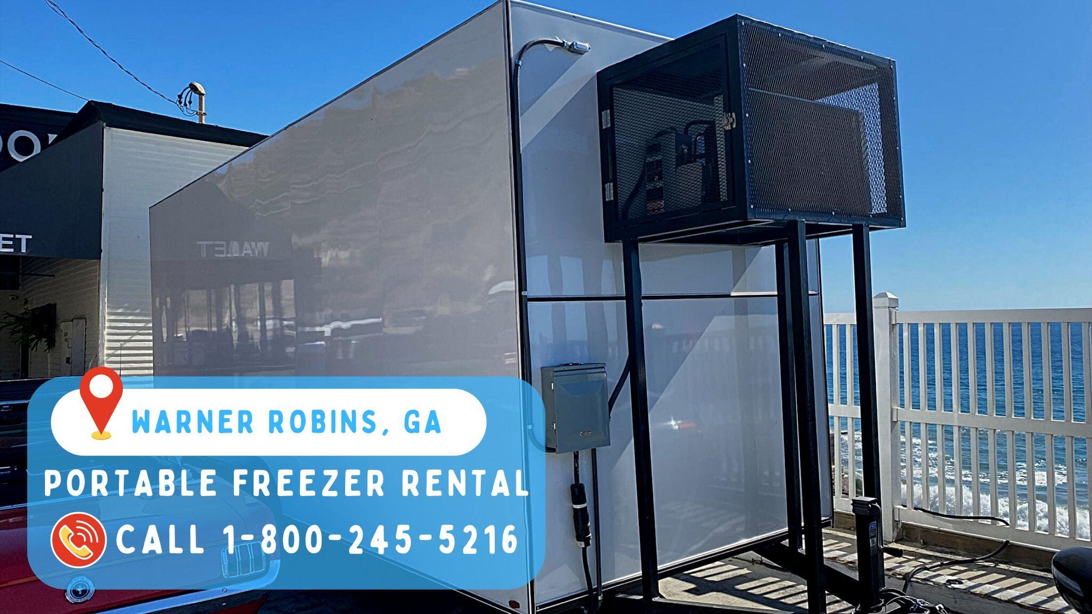 Portable Freezer Rental in Warner Robins